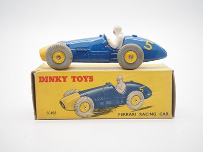Lot 176 - A DINKY No 23h Ferrari Racing Car - blue,...
