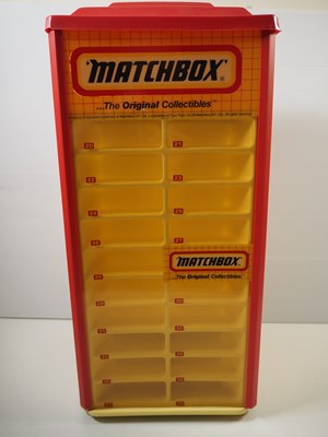 Lot 2 - A MATCHBOX 1-75 rotating shop display carousel,...