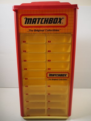 Lot 2 - A MATCHBOX 1-75 rotating shop display carousel,...