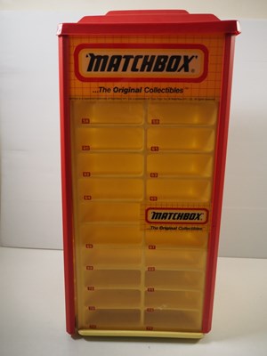 Lot 2 - A MATCHBOX 1-75 rotating shop display carousel,...