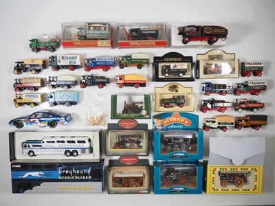 Lot 24 - A mixed group of boxed and unboxed diecast...