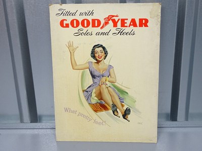 Lot 66 - GOOD YEAR (14" x 19") Soles and Heels 'What...