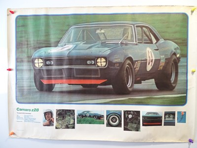 Lot 70 - CAMARO Z28 (84cm x 59.5cm) WIGGINS TEAPE Ltd -...