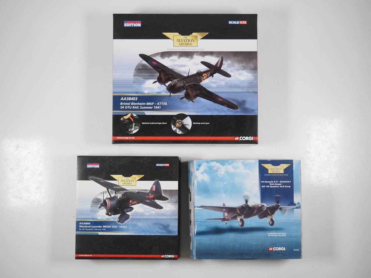 Lot 37 - A group of CORGI Aviation Archive 1:72 scale...