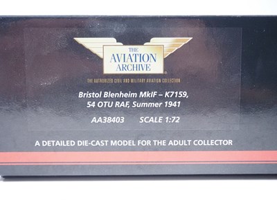 Lot 37 - A group of CORGI Aviation Archive 1:72 scale...