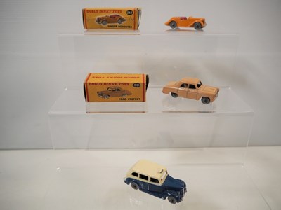 Lot 4 - A group of DUBLO DINKY cars comprising boxed...