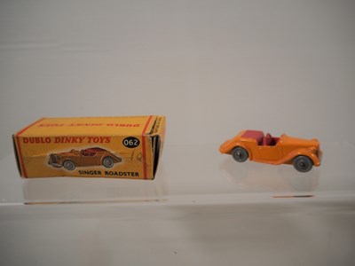 Lot 4 - A group of DUBLO DINKY cars comprising boxed...