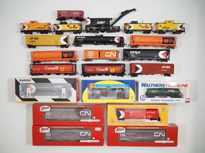 Lot 421 - A group of Canadian outline HO gauge boxed and...