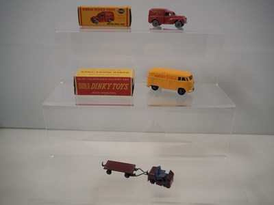 Lot 5 - A group of DUBLO DINKY vans comprising boxed...