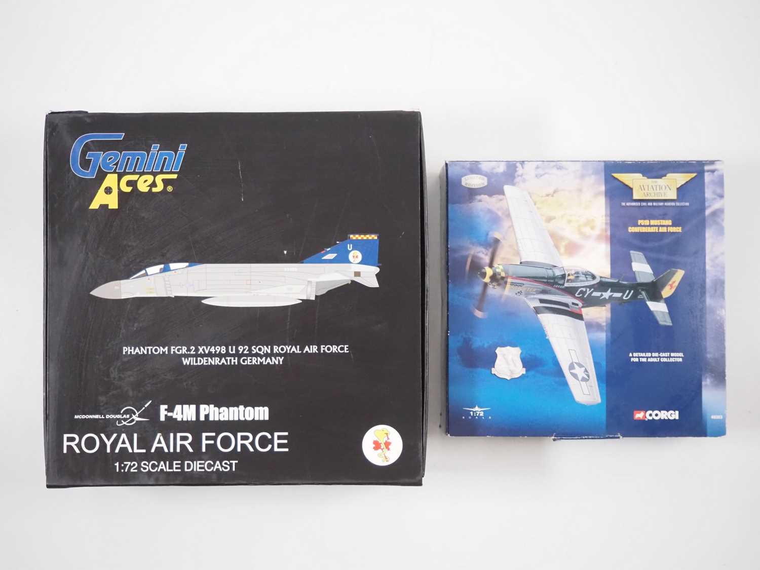 Lot 52 - A pair of 1:72 scale aircraft by CORGI...