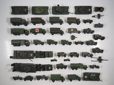 Lot 56 - A large group of playworn DINKY & CORGI...