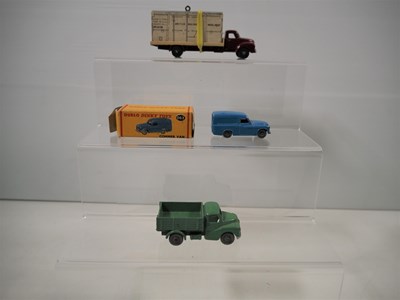 Lot 6 - A group of DUBLO DINKY vans/lorries comprising...