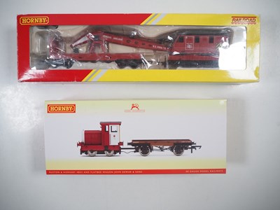 Lot 611 - A HORNBY OO gauge diesel locomotive and crane...