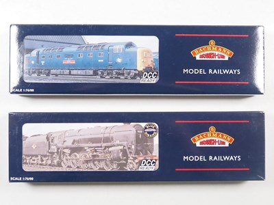 Lot 650 - A pair of BACHMANN OO gauge locomotives...