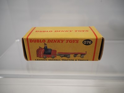 Lot 7 - A group of DUBLO DINKY vans comprising boxed...