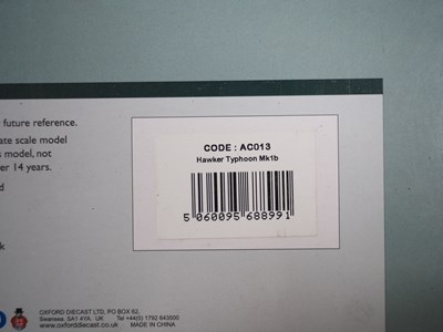 Lot 74 - A group of 1:72 scale military aircraft to...