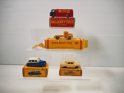 Lot 8 - A group of DUBLO DINKY cars/lorries comprising...