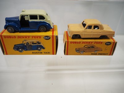 Lot 8 - A group of DUBLO DINKY cars/lorries comprising...
