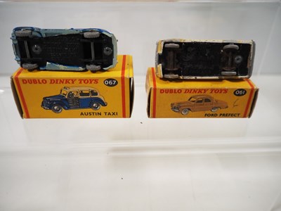 Lot 8 - A group of DUBLO DINKY cars/lorries comprising...