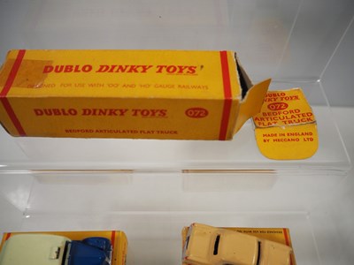 Lot 8 - A group of DUBLO DINKY cars/lorries comprising...