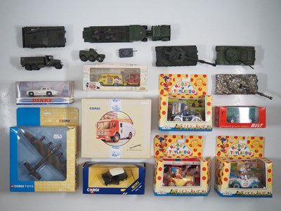 Lot 87 - A group of boxed and unboxed diecast to...