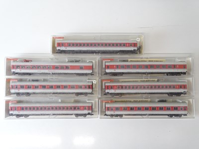 Lot 107 - A group of boxed German Outline HO Gauge...