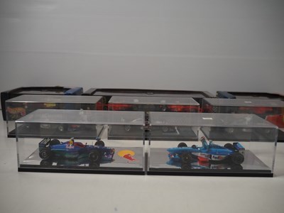 Lot 9 - A group of HOTWHEELS and MINICHAMPS 1:43 scale...