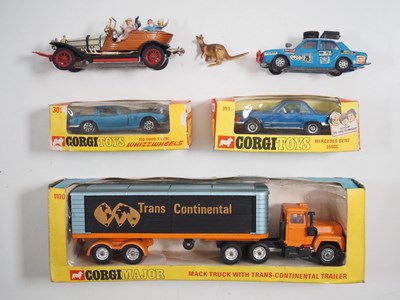 Lot 99 - A group of CORGI toys comprising of 301 Iso...