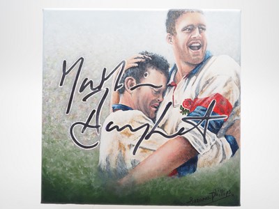 Lot 7 - Martin Bayfield with artwork added by Suzanne...