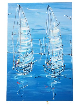 Lot 24 - Mark Van Wingerden - 'CRAISER RACE 'Two Boats'...
