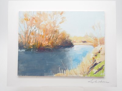 Lot 27 - Roger Dell Seddon - 'EYE MEAD - RIVER ALLEN' -...