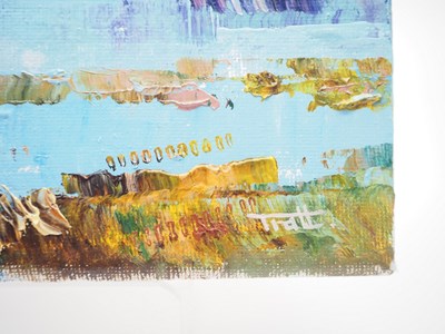 Lot 31 - Richard Tratt - 'SEASCAPE' - oil on canvas -...