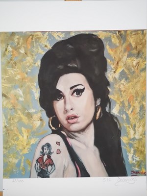 Lot 63 - Dhanraz Ramdharry - AMY WINEHOUSE - 21/100...