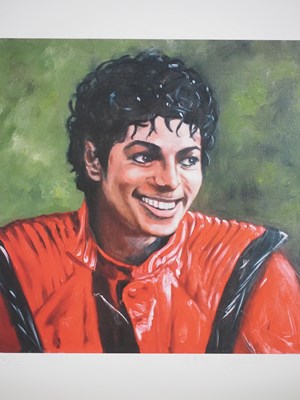 Lot 67 - Dhanraz Ramdharry - MICHAEL JACKSON - 12 / 100...