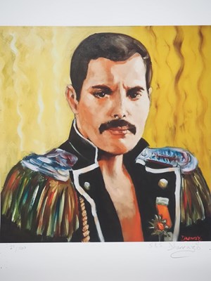 Lot 69 - Dhanraz Ramdharry - FREDDIE MERCURY - 21/100...