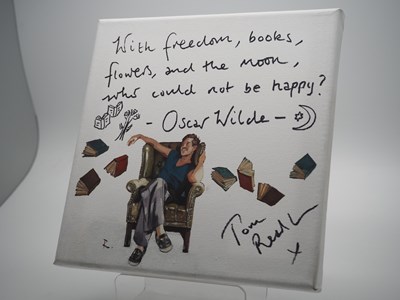 Lot 77 - Tom Read Wilson signed canvas with artwork...