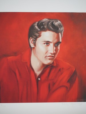 Lot 89 - Dhanraz Ramdharry 'ELVIS PRESLEY' - 7/100...