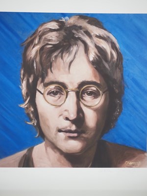 Lot 91 - JOHN LENNON - Dhanraz Ramdharry - 1/100 signed...