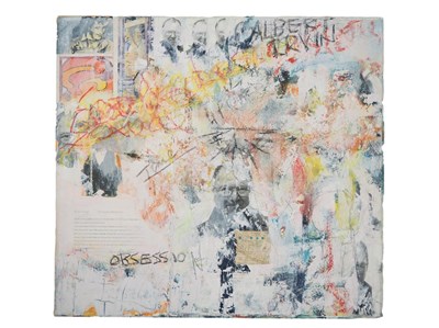 Lot 107 - Neville Cooper 'OBSESSION' - acrylic/mixed...