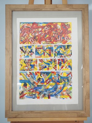 Lot 109 - Neville Cooper 'DANDY' - acrylic/mixed media...