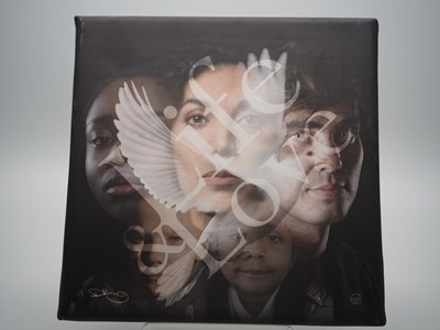 Lot 120 - Darren Mooney 'LIFE AND LOVE' photo printed...