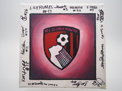 Lot 4A - AFC Bournemouth women's team - One of three...
