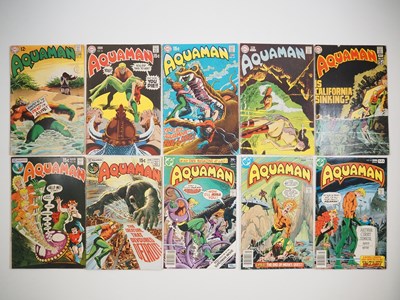 Lot 110 - AQUAMAN LOT (10 in Lot) - (1969/1978 - DC) -...