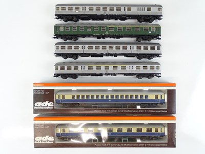 Lot 128 - A group of HO Gauge German Outline passenger...