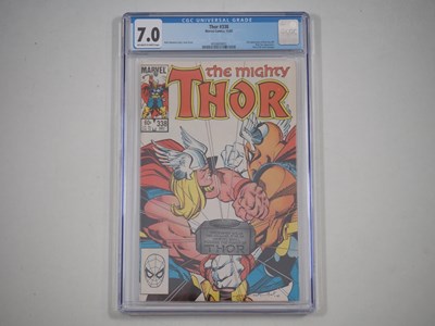 Lot 289 - THOR #338 (1983 - MARVEL) - GRADED 7.0...