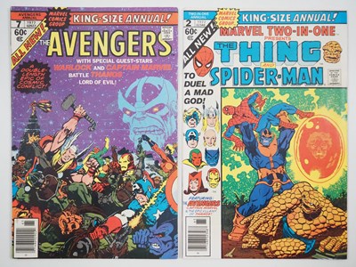 Lot 299 - AVENGERS KING-SIZE ANNUAL #7 & MARVEL...