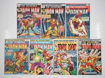 Lot 387 - IRON MAN #60, 69, 71, 72, 76, 77, 81 (7 in...