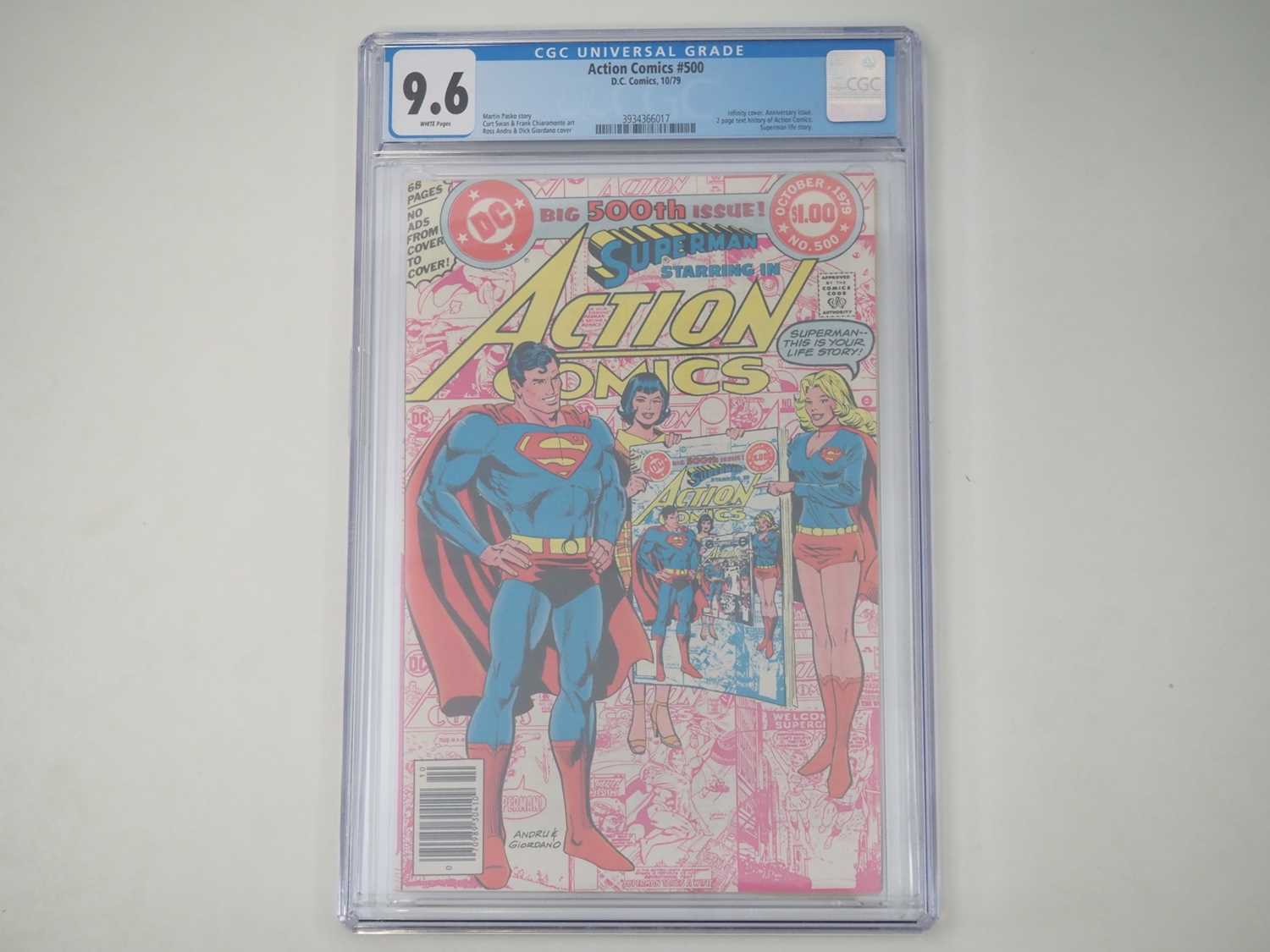 Lot 40 - ACTION COMICS #500 (1979 - DC) - GRADED 9.6...
