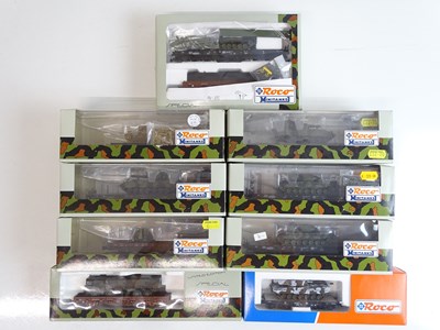 Lot 159 - A group of ROCO Minitanks HO Gauge limited...