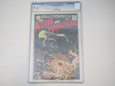 Lot 50 - ATOM AND HAWKMAN #43 (1969 - DC) - GRADED 9.2...